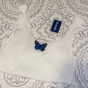 NWT Butterfly tank🦋